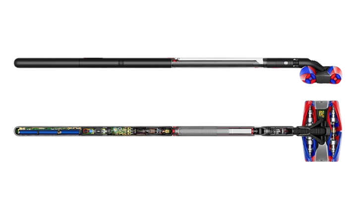 Замена механизма сматывания электрического шнура Dyson PencilVac